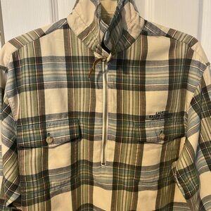 Lauren Ralph Lauren Plaid shirt in Green and Cream